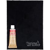 Amaco Rub and Buff European 0.5oz/15ml Gilding Wax, Buffer Microfiber Cloth | 0.5oz/15ml Gilding Wax &amp; 5"x7" Microfiber Cleaning Cloth Rubbing Metallic Finish with Wide Coverage &amp; Waterproof Golden Wax
