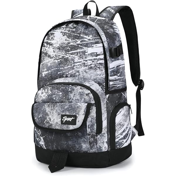 ZZKKO Rucksack Für Schule & Freizeit – Vielseitiger Daypack Für Laptop, Uni, Wandern & Reisen (40,6 Cm) In Wasserdichtem Polyester