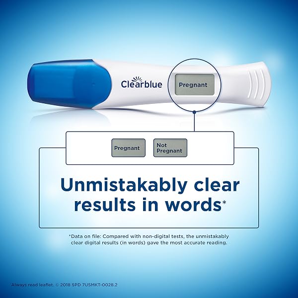 CLEARBLUE DIGITAL & PLUS PREGNANCY 2 TESTS – 0633472601156