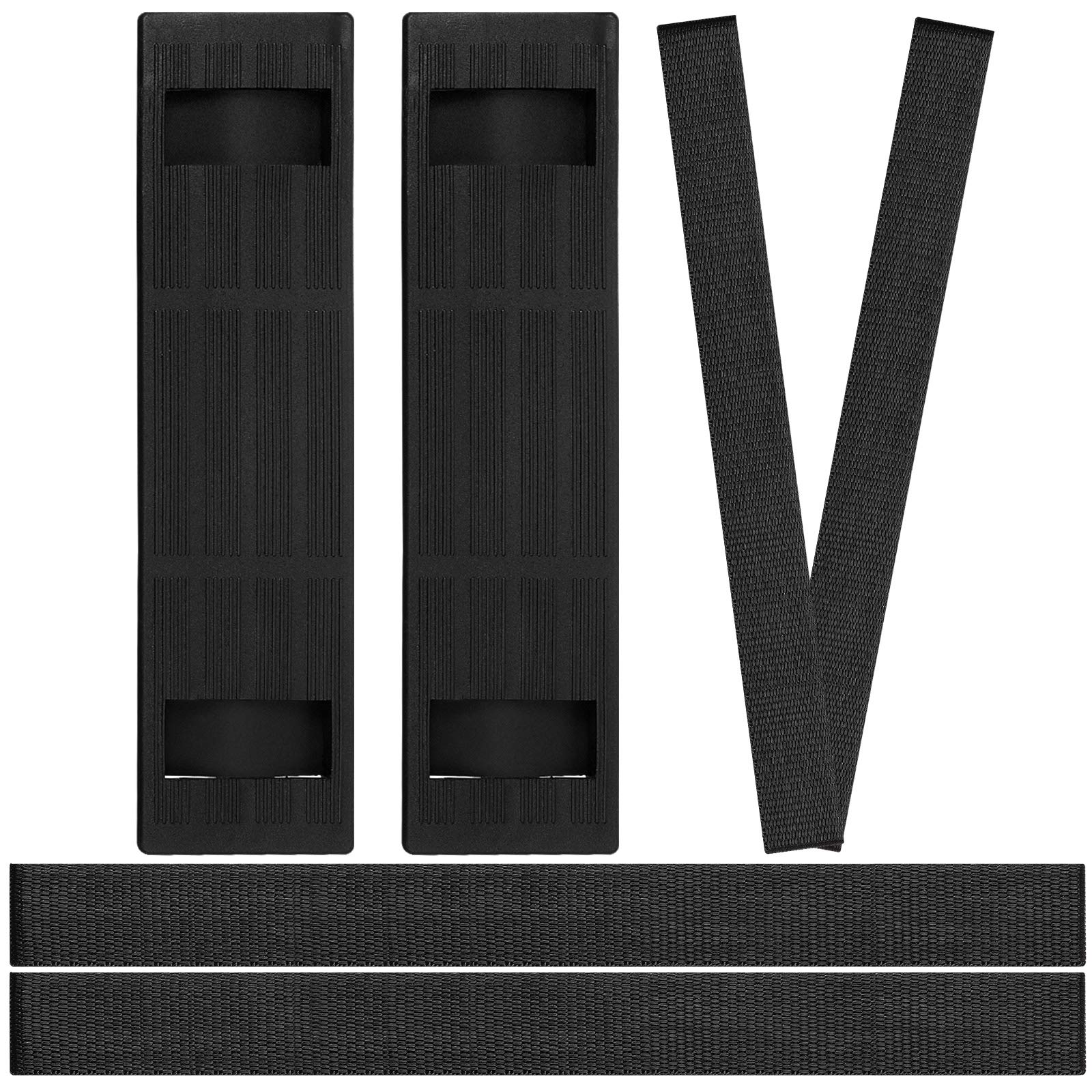 Frienda Adjustable Hoverboard Straps and Strap Protector Hook and Loop Fastening Cable Hoverboard Replacement Straps for Kart Accessories Self Balance Scooter (6 Pieces)
