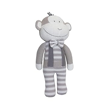 grey monkey stuffed animal