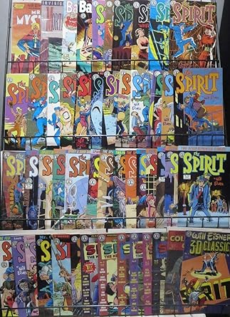 Will Eisner Mostly Spirit Collection 50 Comics Kitchen Sink