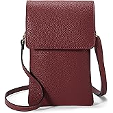 GAEKEAO Small Crossbody Bags for Women Leather Cell Phone Purse Bag Wallet with RFID Blocking Credit Card Slots