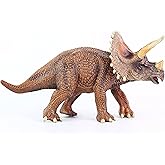 Gemini&amp;Geniu Dinosaur Toy Triceratops Action Figure, Lifelike Dino Figurine | Great for Gift, Storytelling, Birthday Cake Topper, Role Play, Collection or Room Decoration for Kids