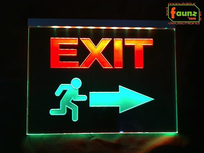 Cartel exit | Los carteles más útiles del mercado.