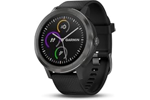 Garmin vívoactive 3 GPS Smartwatch - Black & Gunmetal