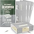 Silverfish Trap — 20 Pack | Sticky Indoor Glue Trap for Silverfish, Firebrat, and Other Bugs and Crawling Insects | Adhesive 