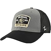 Colorado Buffaloes NCAA Officially Licensed Snapback Hat Big Rig Patch Black Gray Switchback
