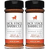 Jack Stack Barbeque Meat & Poultry Rub - 7oz - Pack of 2