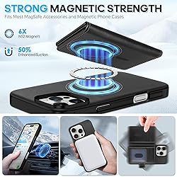 SHIELDON Wallet Case for iPhone 16 6.1", Genuine