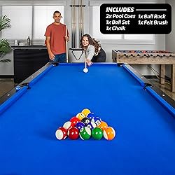 GoSports Full Size 8 ft x 4.2 ft Billiards Game