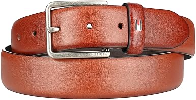 tommy hilfiger men's leather belt