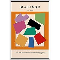 SIGNWIN Framed Canvas Wall Art Boho Decor Illustration Canvas Prints Home Artwork Decoration for Living Room,Bedroom - 16x24 inches