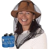 EVEN NATURALS Premium Mosquito Head Net - Ultra Large and Long, Extra Fine Holes, Mesh (39 * 26 * 25 inch)