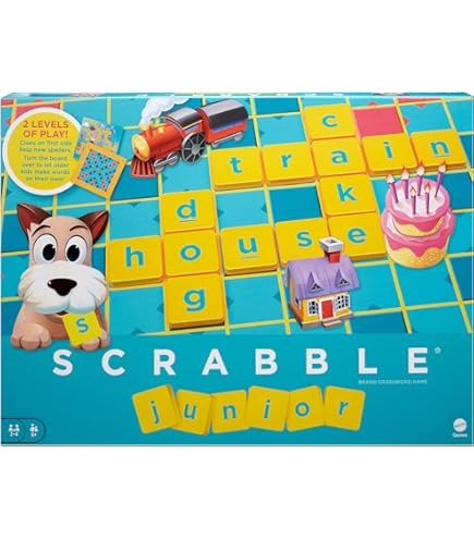 Amazon.com: Scrabble Junior: Your Child's First Crossword Game