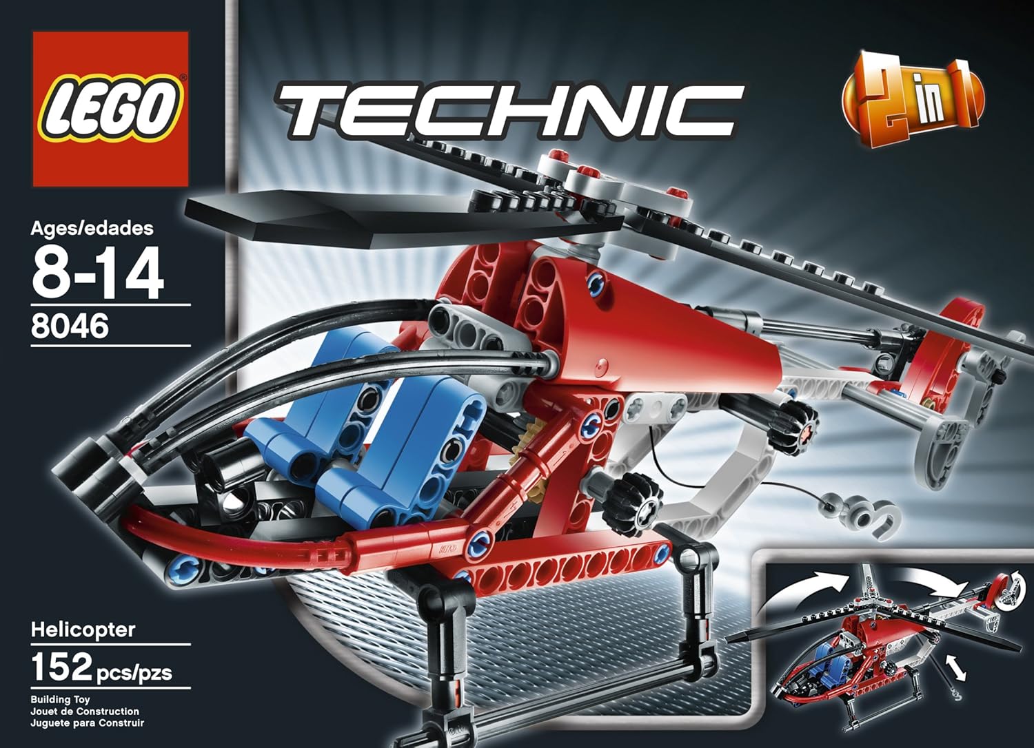 lego red helicopter