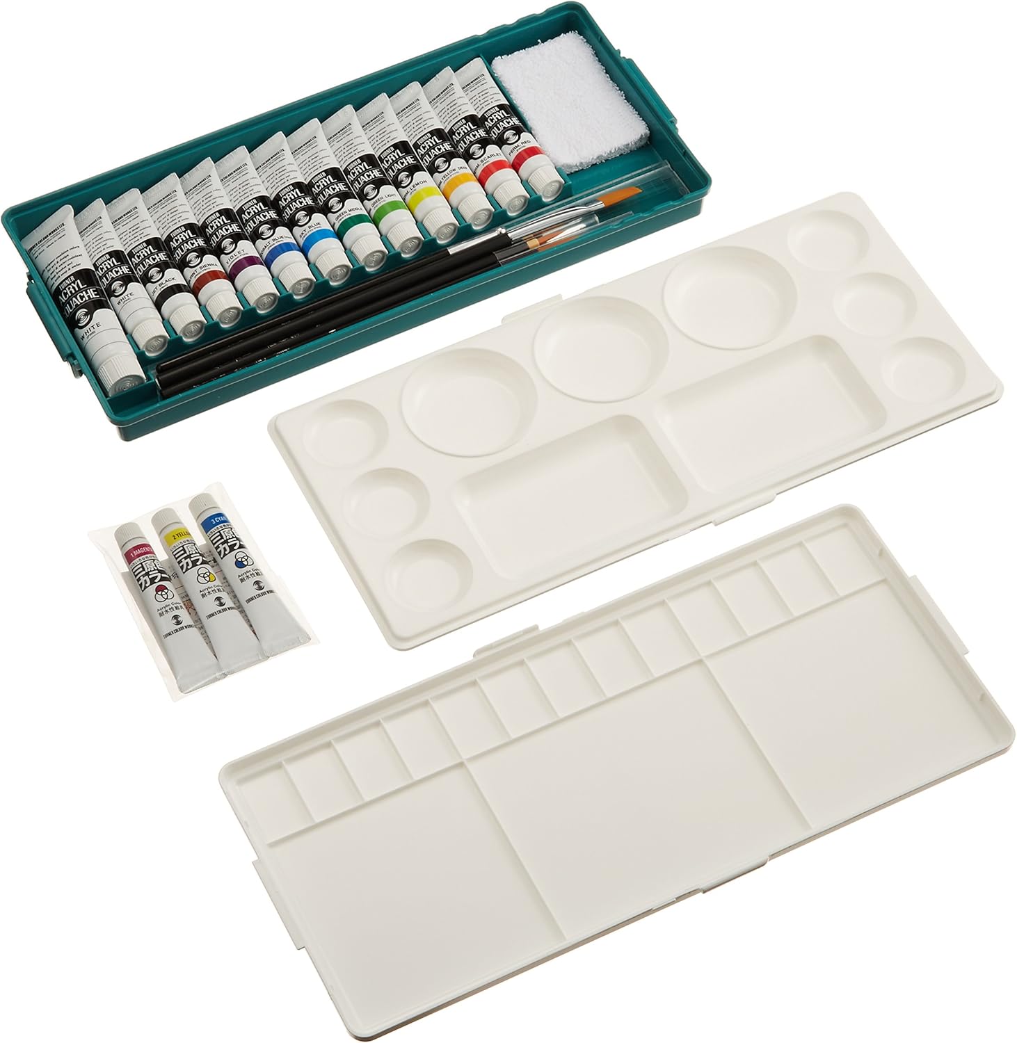 (Waterresistant paint) Turner acrylic gouache 13 color set