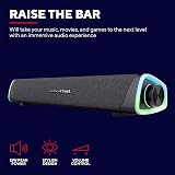 Trust Gaming GXT 620 Axon RGB Illuminated Soundbar 12W USB Powered view 2
