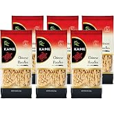KA-ME Authentic Chinese Noodles, Asian Pantry Staple, 8 oz, 6 Pack | Thin Wheat Chinese Stir-Fry Noodles for Soups &amp; Side Dishes, an Authentic Asian Pantry Cooking Staple Item
