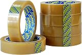 Sellotape Original Golden Tape 24mm x 50m Clear Easy Tear 6 Roll Pack