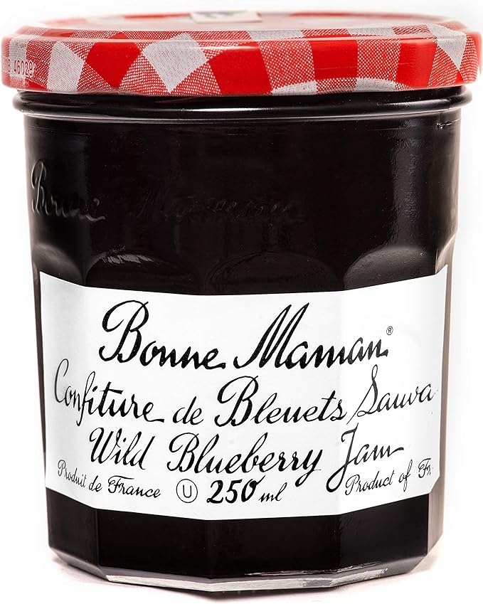 Bonne Maman Wild Blueberry Jam ( 6 x 250 ml ) Confitures de Bleuets