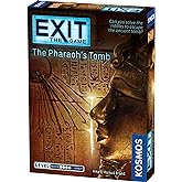 Exit: The Pharaoh's Tomb | Exit: The Game - A Kosmos Game | Kennerspiel Des Jahres Winner | Family-Friendly, Card-Based At-Home Escape Room Experience for 1 to 4 Players, Ages 12+