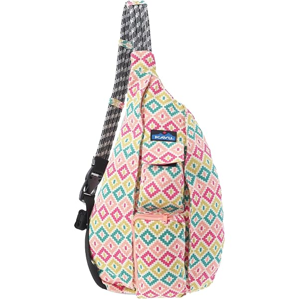 KAVU Original Rope Puff Diamond - Mini tracolla trapuntata, colore