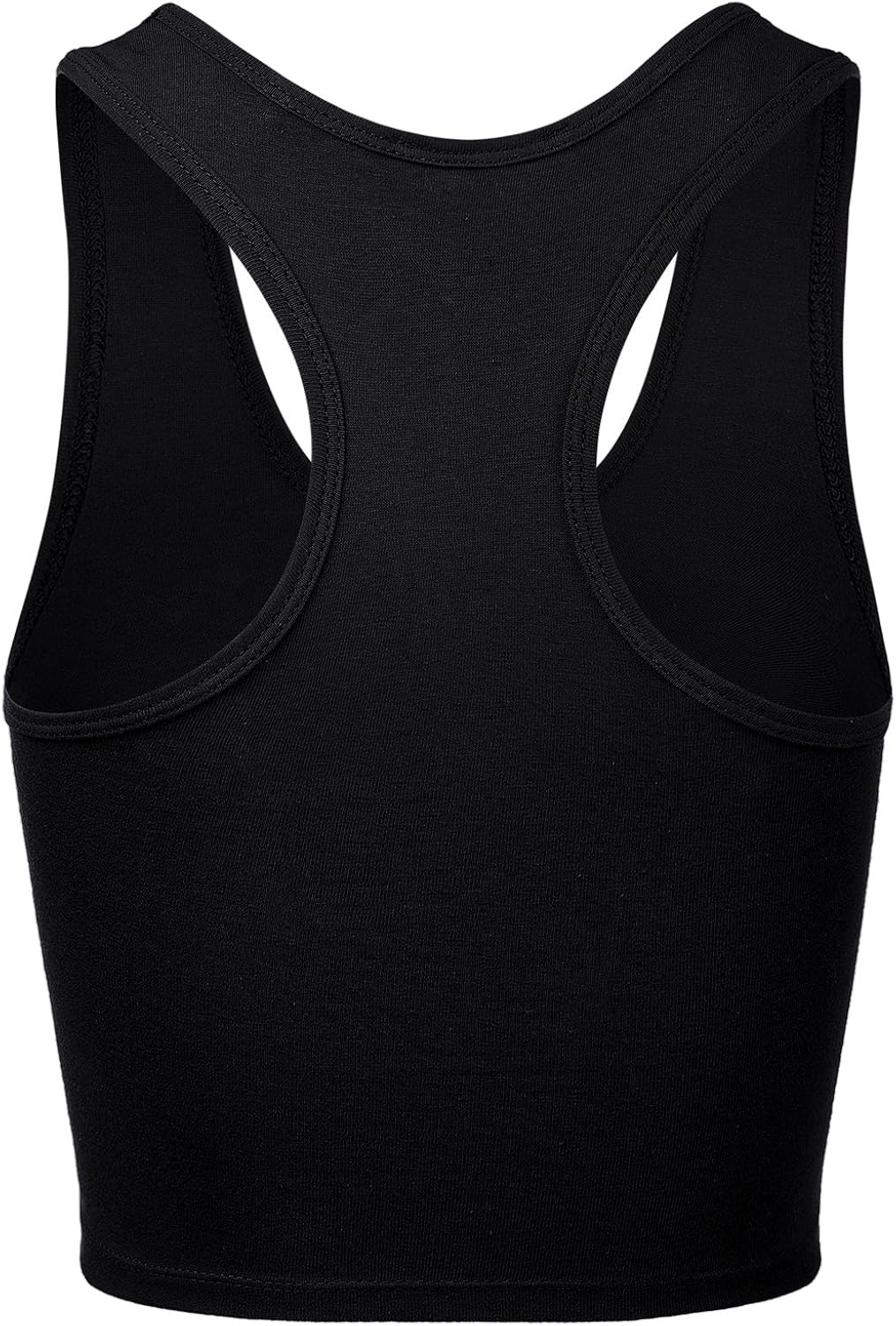 HATOPANTS Women's Cotton Racerback Basic Crop Tank Tops at  Women’s Clothing store