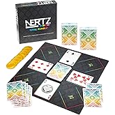 Brybelly Nertz Royal Rumble Card Game - Party Solitaire Game, Up to 8 Players - 2 Decks Colorful Playing Cards, Wide Poker Ca