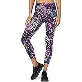 Calvin Klein Womens Printed High Waisted Leggings with Pockets