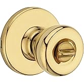 Kwikset 93001-922 Tylo Privacy Bed/Bath Knob In Polished Brass