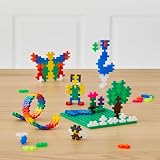 PLUS PLUS Building Blocks Toy 600 Pieces Baseplate Blue Storage Case view 4