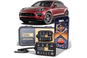 PEDAL COMMANDER for Porsche Macan 2014-2024 Throttle Response Controller - Plug-and-Play Upgrade, 4 Driving Modes, 36 Sensitivity Settings - App Control and Anti-Theft, Porsche Macan Accessories