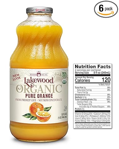 Amazon.com : Lakewood Organic Pure Orange, 32 Ounce (Pack of 6) : Fruit Juices : Grocery & Gourmet Food Amazon.com : Lakewood Organic Pure Orange, 32 Ounce (Pack of 6) : Fruit Juices : Grocery & Gourmet Food