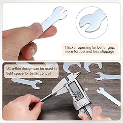 HARFINGTON 10pcs Small Wrench 4x66x1.5mm Metric