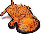 Petface Seriously Strong Plush Tiger Dog Toy