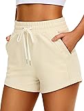 IWD Womens Sweat Shorts Casual Summer Comfy Cotton