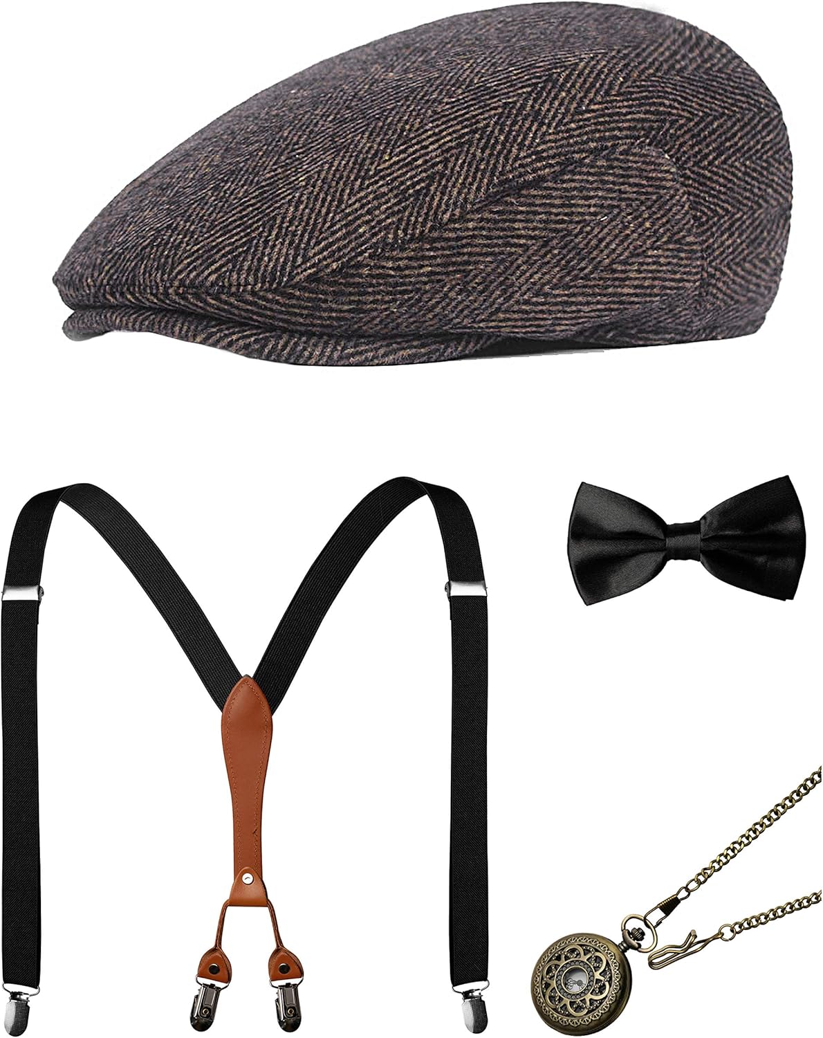 1920s mens flat cap