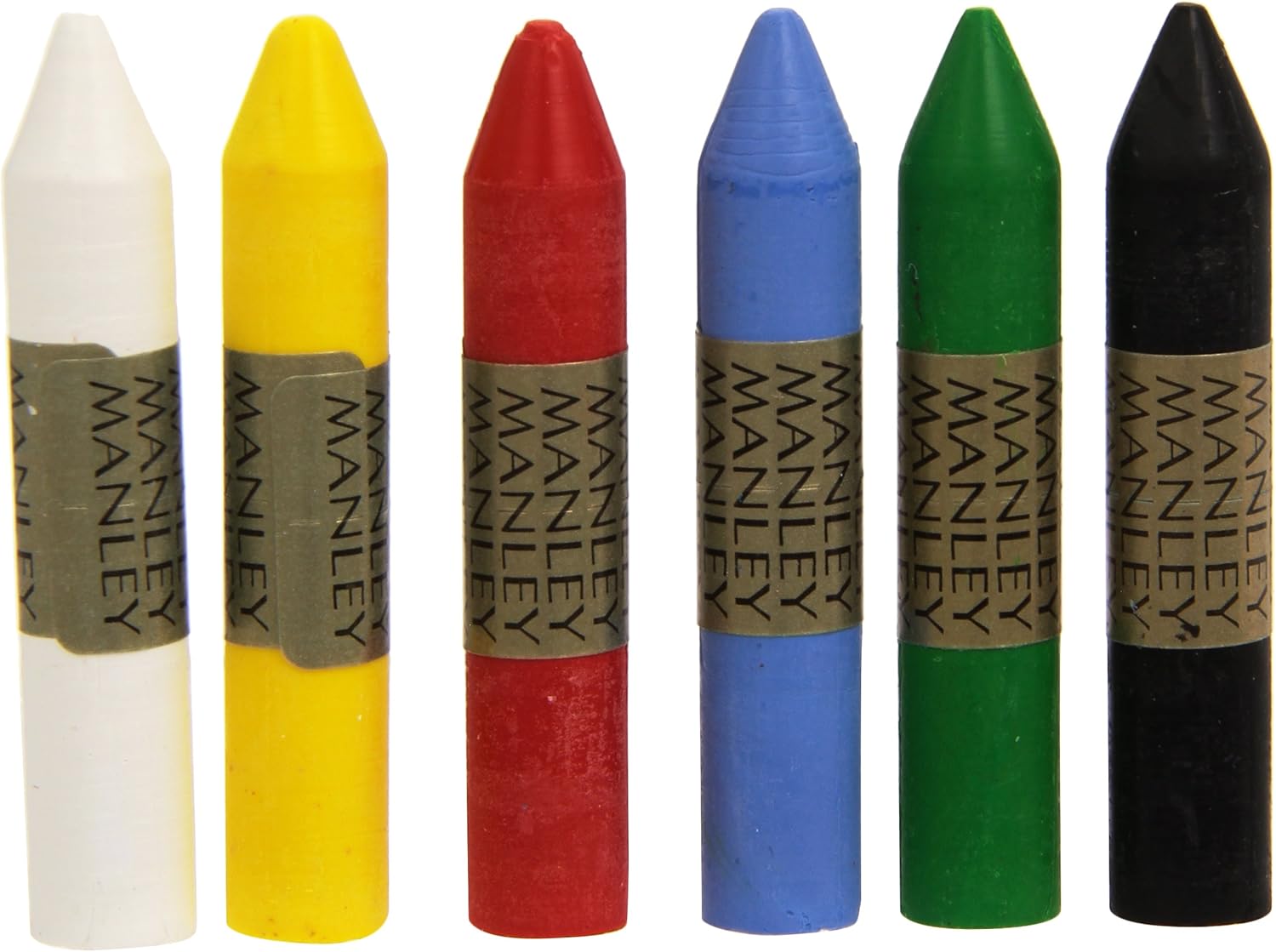 Manley 106 - Ceras, 6 unidades, multicolor: Amazon.es: Oficina y papelería