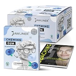 JAWLINER Hard chewing Gum, Jawline gum - Sugar Free