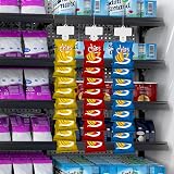 HawHawToys 12 Pack Plastic Merchandise Display Strips with S Hooks Retail view 6