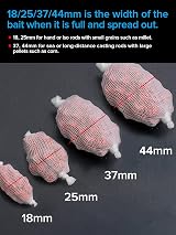 Realure 5M PVA Mesh Kit with Funnel Plunger Scissors 18mm 5M PVA Mesh view 8