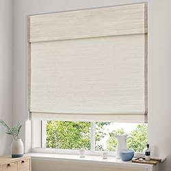 Pasoun Cordless Roman Shades for