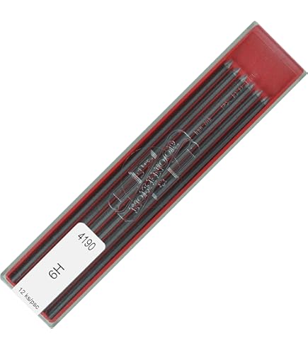 Koh-i-noor 4190 5B Graphite Leads - 2.0 Mm, Box Of 12 For Technical Drawing & Sketching - View #5