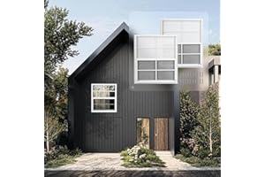 MHirmosy 2 Pcs 24"x27" White Shed Windows with Tempered Glass & Fiberglass Screen - Flush Mount Sliding Windows for Chicken Coop, Playhouse, Garage (Weatherproof & Easy Install)