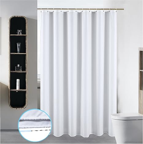 72 X 84 Washable Shower Curtain Liner Bathroom Waterproof Fabric