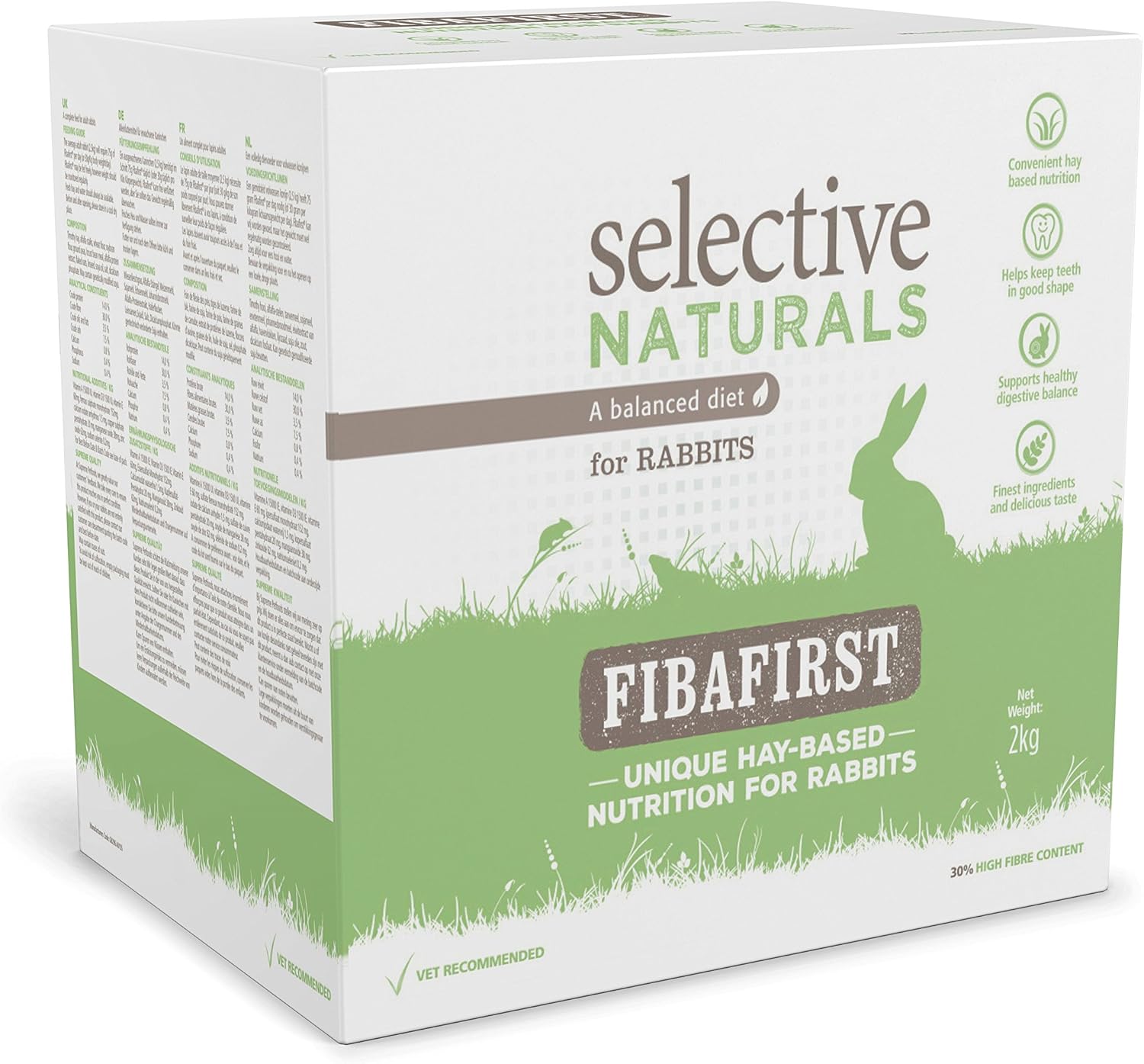 Supreme Petfoods Selective Naturals Fibafirst 2kg, Transparent, 2 kg (Pack of 1) - Image 3