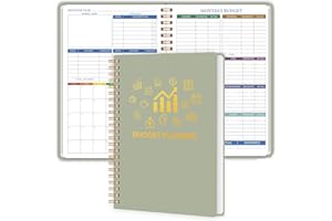 Budget Planner - Monthly Financial Planner Organizer with Expense Budget Book/Expense Tracker Notebook/Accounting Book to Man