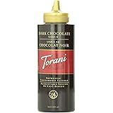 TORANI SAUCE SQZ CHOC DARK, 16.5