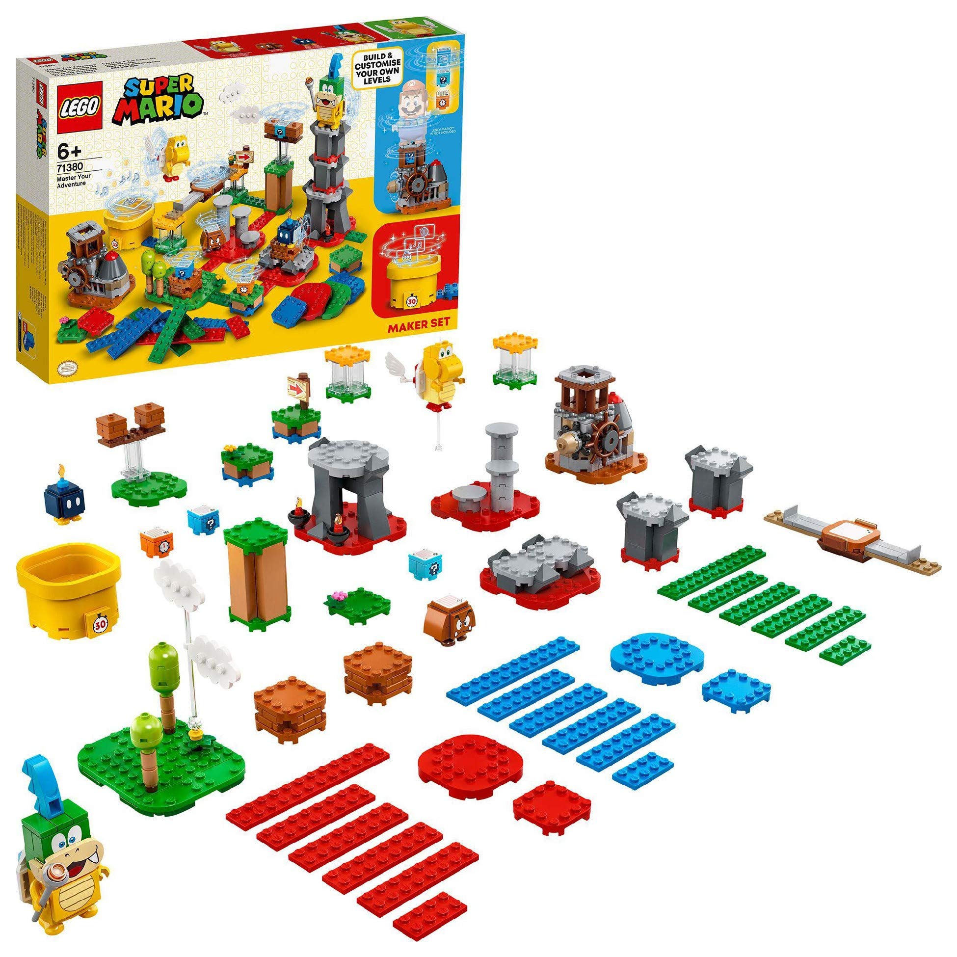 LEGO 71380 Super Mario Master Your Adventure Maker Set, Expansion Set Buildable Game